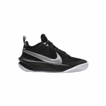 Basketball Shoes for Children Nike TEAM HUSTLE D10 CW6735 004 Black-0