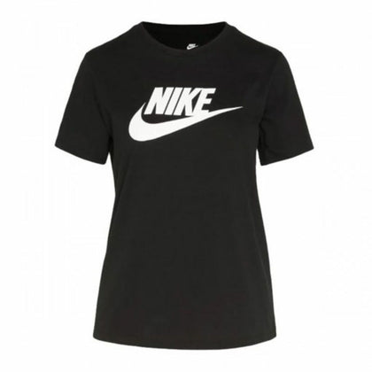 Women’s Short Sleeve T-Shirt TEE ESSENTL Nike ICN DX7906 010  Black-0