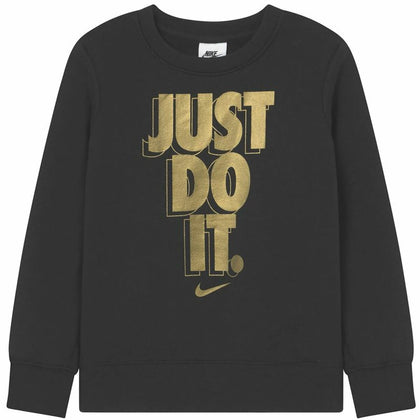 Children’s Sweatshirt without Hood Nike Gifting Black-0