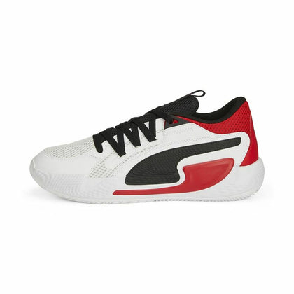 Basketball Shoes for Adults Puma Court Rider Chaos White-0