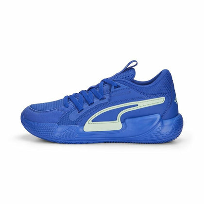 Basketball Shoes for Adults Puma Court Rider Chaos Sl Blue-0