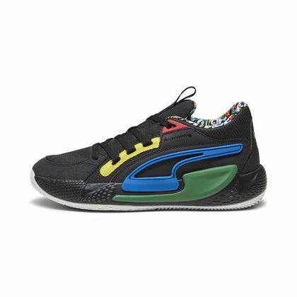 Basketball Shoes for Adults Puma  Court Rider Chaos Black-0