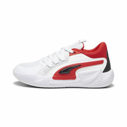 Basketball Shoes for Adults Puma Court Rider Chaos White-0