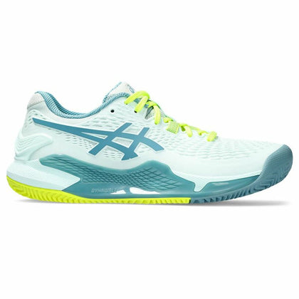 Women's Tennis Shoes Asics Gel-Resolution 9 Clay Aquamarine-0
