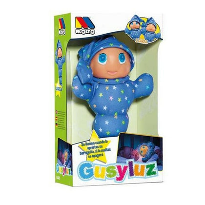 Fluffy toy Gusy Luz Moltó 385 Blue Pink Green Multicolour PVC (33 cm)-0