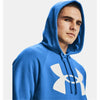 Men’s Hoodie Under Armour Rival Big Logo Blue