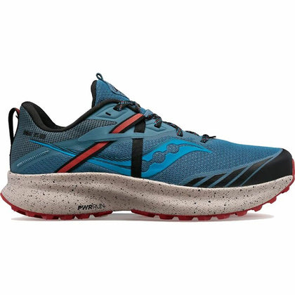 Running Shoes for Adults Saucony Ride 15 Blue Men-0