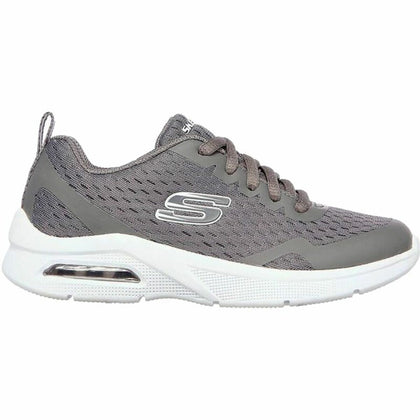 Sports Shoes for Kids Skechers Microspec Max Grey-0