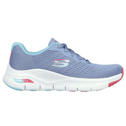 Sports Trainers for Women Skechers ARCH FIT 149722 BLMT Blue-0