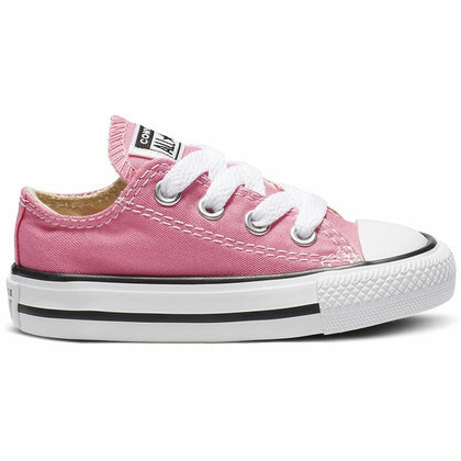 Sports Shoes for Kids Converse Chuck Taylor All Star Classic Low Pink-0