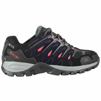 Running Shoes for Adults Hi-Tec Corzo Low Waterproof Black Moutain-0