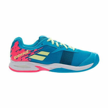 Children's Padel Trainers Babolat Jet Clay Sky blue Unisex-0