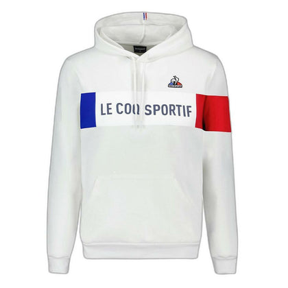 Men’s Hoodie Le coq sportif TRI HOODY NEW OPTICAL 2310015  White-0