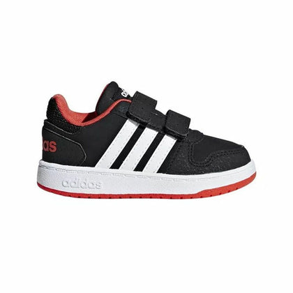 Sports Shoes for Kids Adidas Hoops 2.0 Black-0