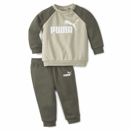 Women's Tracksuit Puma Minicats Ess Raglan Khaki-0