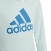 Hoodless Sweatshirt for Girls Adidas Essentials Cyan