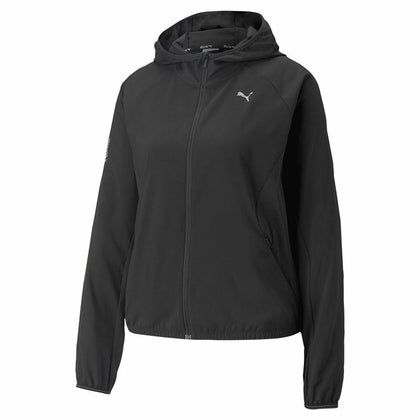 Women's Sports Jacket Puma Run Lightweight Black-0