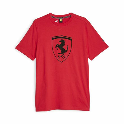 Men’s Short Sleeve T-Shirt Puma Ferrari Race Tonal B Red-0