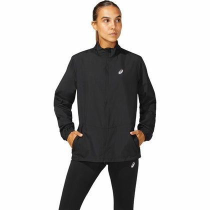 Women's Sports Jacket Asics Core Black-0