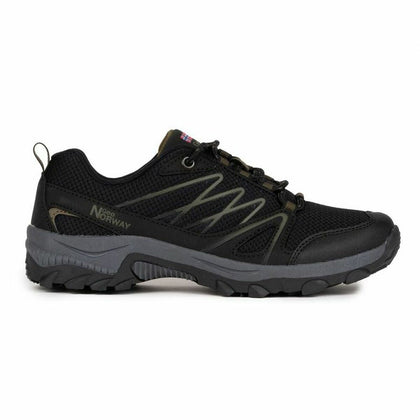 Walking Shoes for Men Geographical Norway Black-0