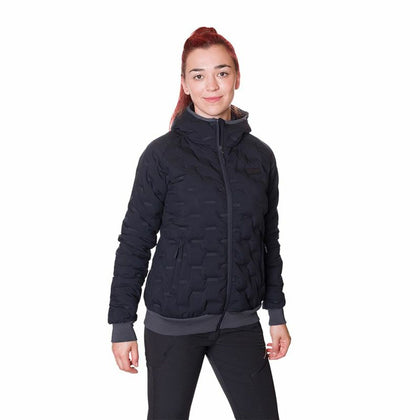 Women's Sports Jacket Trangoworld Alinda With hood Black-0