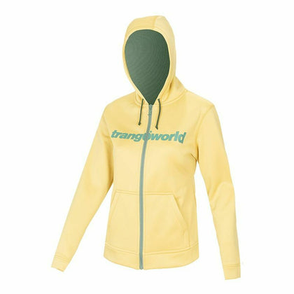 Women's Sports Jacket Trangoworld Liena With hood Yellow-0