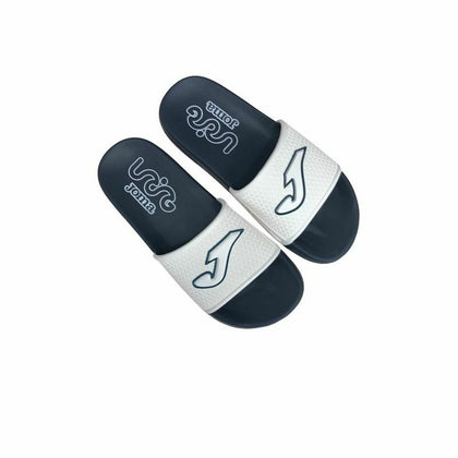 Women's Flip Flops Joma Sport Island Lady 2302 White Navy Blue-0