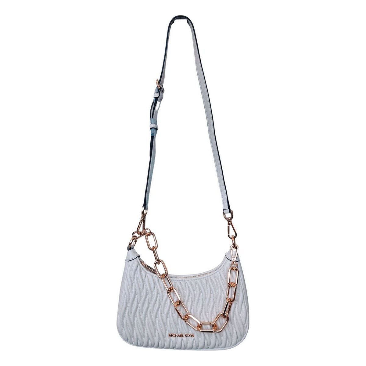 Women's Handbag Michael Kors 35S2G4CU1U-OPTIC-WHITE White (25 x 13 x 6 cm)