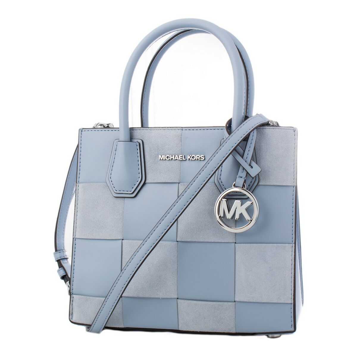 Women's Handbag Michael Kors 35S2SM9M6S-PALE-BLU-MLT Blue (22 x 19 x 10 cm)