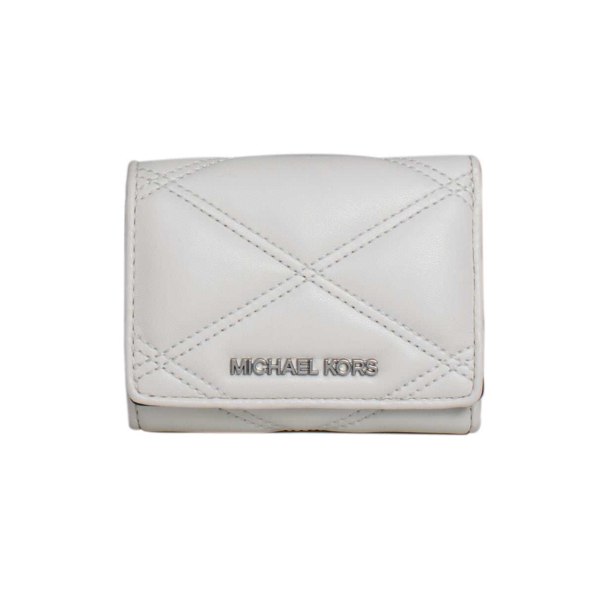 Michael Kors Bradshaw Optic White Leather Shoulder Bag 30S1S2BM2L085