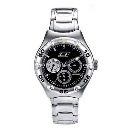 Chronotech Silver Plated Unisex Watch  CC7051M-02M (38 mm)