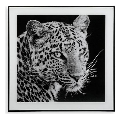 Painting Crystal (2 x 50 x 50 cm) Leopard