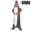 Costume for Adults Shark Grey (1 Pcs)