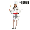 Costume for Children Female chef (4 Pcs)