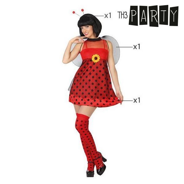 Costume for Adults Ladybird (3 Pcs)