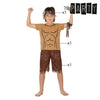 Costume for Children Jungle man (4 Pcs)
