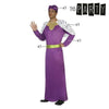 Costume for Adults Wizard king balthasar (4 Pcs)
