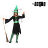 Costume for Children Witch Green (3 Pcs)