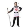 Costume for Children Knight of the crusades (4 Pcs)