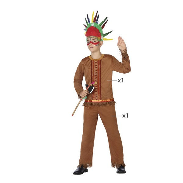 Costume for Children Indian man (2 Pcs)