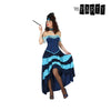 Costume for Adults Cabaret dancer Blue (2 Pcs)