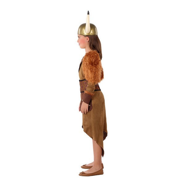 Costume for Children 114869 Female viking Brown (4 Pcs)