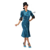 Costume for Adults 1920's Blue