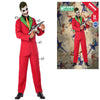 Costume for Adults Male clown Joker Red