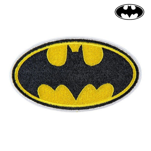Patch Batman Yellow Black Polyester
