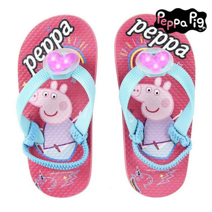 Flip-flops with LEDs Peppa Pig