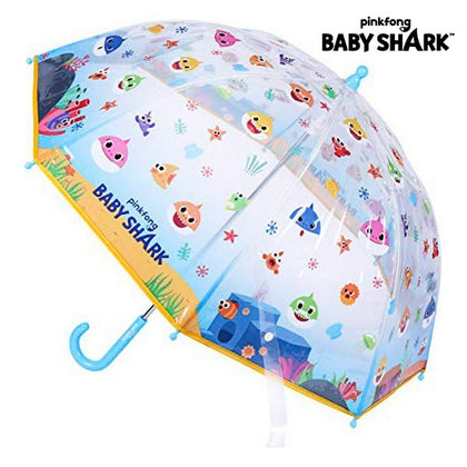 Umbrella Baby Shark (Ø 78 cm) Transparent