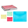 Envelopes (1 x 18,5 x 24 cm) Organiser Plastic A5 Velcro