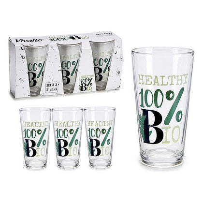 Set of glasses Glass 3 (3 Pieces) 31 cl