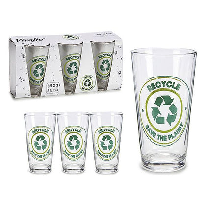 Set of glasses Glass 3 (3 Pieces) 31 cl